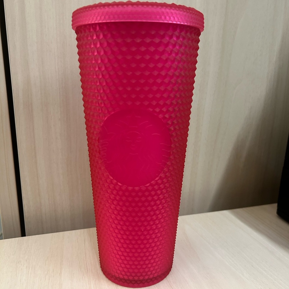 Starbucks Pink Textured Tumbler